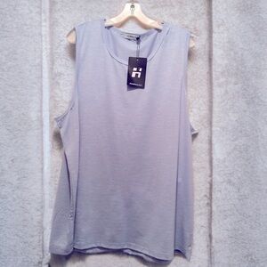 NWT Men’s (Unisex)  Big & Tall Sleeveless Athletic Shirt Blue Size 3XL